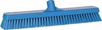 Schrubber, 470 mm breit, 45 mm harte Borsten, blau