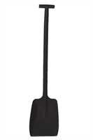 Schaufel mit T-Griff, 1150 mm lang, 320 x 260 mm Blatt, schwarz