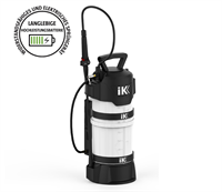 IK eFOAM Pro 12 Handpumpe mit Akku und Druckluftkompressor, 6 Liter Inhalt