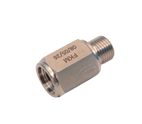 Rückschlagventil, Edelstahl, 1/4" IG/AG für NITA Satellit (Druckluft), VITON