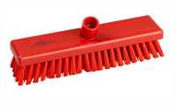 Schrubber, 300 x 75 mm, 44 x 0,75 mm sehr harte Borsten, rot