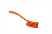 Restposten: RESIN-SET Allzweckbürste, langer Stiel, 406 x 50 mm, 40 x 0,6 mm harte Borsten, orange